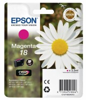 Epson Tintenpatrone magenta T180340 XP 30/405 180 Seiten, Kein
