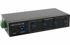 EXSYS USB-Hub EX-11224HMVS, Stromversorgung: Netzteil, Anzahl