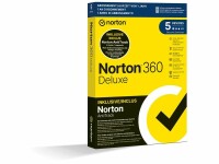 Symantec Norton 360 Deluxe + AntiTrack Bundle Box, 5 Dev.