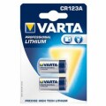 Varta Photo Lithium batteri 2x CR123A