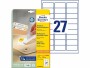 Avery Zweckform Universal-Etiketten Stick + Lift 63.5x29.6 mm, 30 Blatt