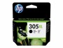 HP Inc. HP Tinte Nr. 305XL (3YM62AE) Black, Druckleistung Seiten: 240