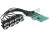 Bild 1 DeLock PCI-Express-Karte 89336 8x Seriell / RS232