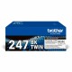 Brother Toner TN-247BK TWIN Pack Schwarz, Druckleistung Seiten