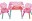 Bild 0 Arditex Kindersitzgruppe Peppa Pig Mehrfarbig; Rosa, Detailfarbe