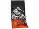 Herding Duschtuch Motocross 75 x 150 cm, Grau/Orange/Schwarz