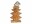 Bild 0 G. Wurm Weihnachtsfigur Tannenbaum Nature/Silber, 35 cm