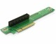 DeLock PCI-E Riserkarte, x8 zu x8, gewinkelt