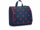 Reisenthel Necessaire Toiletbag XL Mixed Dots Red, Tiefe: 10