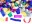 Bild 1 Partydeco Streudeko Konfettikanone Streifen Mehrfarbig, 60 cm