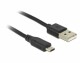 DeLock USB 2.0-Kabel USB A - Micro-USB B