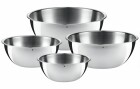 WMF Rührschüssel-Set Gourmet 0.75 l/1 l/2 l/2.75 l, Silber
