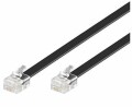 MicroConnect Modular Straight RJ12 6C6P 15m