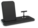 Zens Wireless Charger Dual QI + Lightning Schwarz, Induktion