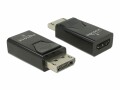 DeLock Adapter 4K Passiv DisplayPort - HDMI, Kabeltyp: Adapter