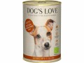 Dog's Love Nassfutter BIO Adult Rind, 400 g, Tierbedürfnis: Kein