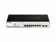 D-Link PoE Switch DGS-1210-10P 10 Port, SFP Anschlüsse: 2