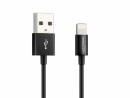 deleyCON USB 2.0-Kabel USB A - Lightning 0.15