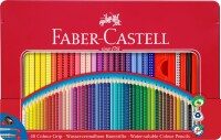 FABER-CASTELL Farbstifte Colour Grip 112448 48er Metalletui, Kein