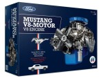 Franzis Motorbausatz Ford Mustang V8 1:4, Sprache: Englisch