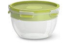 Emsa Salatbehälter Clip & Go 2.6 L Grün, Materialtyp