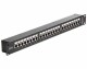 DeLock 19"Patchpanel: 24 Port Cat.6 STP