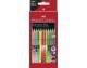 Faber-Castell Farbstifte Colour Grip 12 Stück, Mehrfarbig