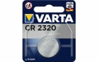 Varta Knopfzelle CR2320 1 Stück, Batterietyp: Knopfzelle
