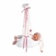 Babypuppe mit Hängewiege rosa 42cm SV