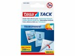 tesa Klebepad TACK 200 Stück, Transparent, Geeignete