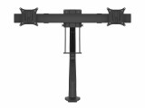 Multibrackets Tischhalterung Gas Lift Arm + Duo Crossbar Schwarz