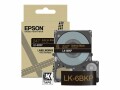 Epson LabelWorks LK-6BKP - Metallic - gold auf schwarz