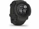 GARMIN Sportuhr Instinct 2 Solar, Anthrazit, Touchscreen: Nein