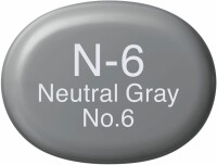 COPIC Marker Sketch 2107592 N-6 - Neutral Grey No.6