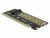 Bild 4 DeLock PCIe x16 ? M.2, NVMe, Key M, Datenanschluss