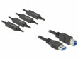 DeLock USB 3.1-Kabel USB A - USB B 20