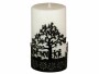 Schulthess Kerzen Stumpenkerze Chalet Chic Baum 12 cm, Bewusste