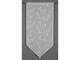 Gardinia Tagvorhang Spitzpanneaux 60 cm x 120 cm, Weiss