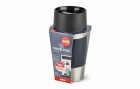 Emsa Thermobecher Compact 300 ml, Schwarz, Material: Edelstahl