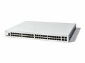 Cisco Switch Catalyst C1300-48T-4X 52 Port, SFP Anschlüsse: 0
