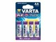 Varta Professional - Batterie 4 x AA Li 2900 mAh