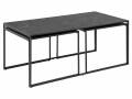 AC Design Couchtisch Infinity 120 cm x 48 cm, Schwarz