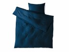 Divina Textil AG Duvetbezug Superfine Uni 200 x 210 cm, Nightblue