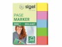 Sigel Page Marker Brillant Mini 200 Stück, Mehrfabrig