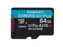 Kingston 64GB MSDXC CANVAS GO PLUS 170R A2