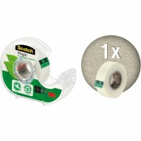 SCOTCH Magic Tape 19mmx20m 9-1920D auf Dispenser, Kein