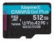 Kingston 512GB MSDXC CANVAS GO PLUS 170R