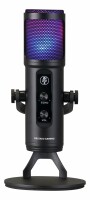 DELTACO RGB Microphone GAM-171 Black, Aktuell Ausverkauft