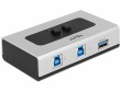 DeLock Switchbox USB3.0, 2 Port, Bedienungsart: Tasten, Anzahl