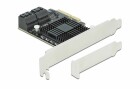 DeLock SATA-Controller PCI-Ex4 - 5x SATA3 intern, RAID: Nein